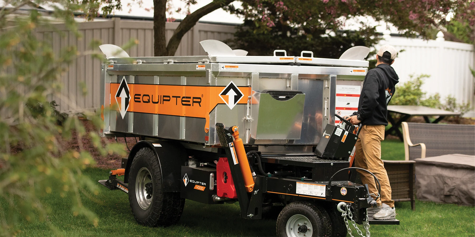 Equipter 4000 | Roofing Trailer | Equipter