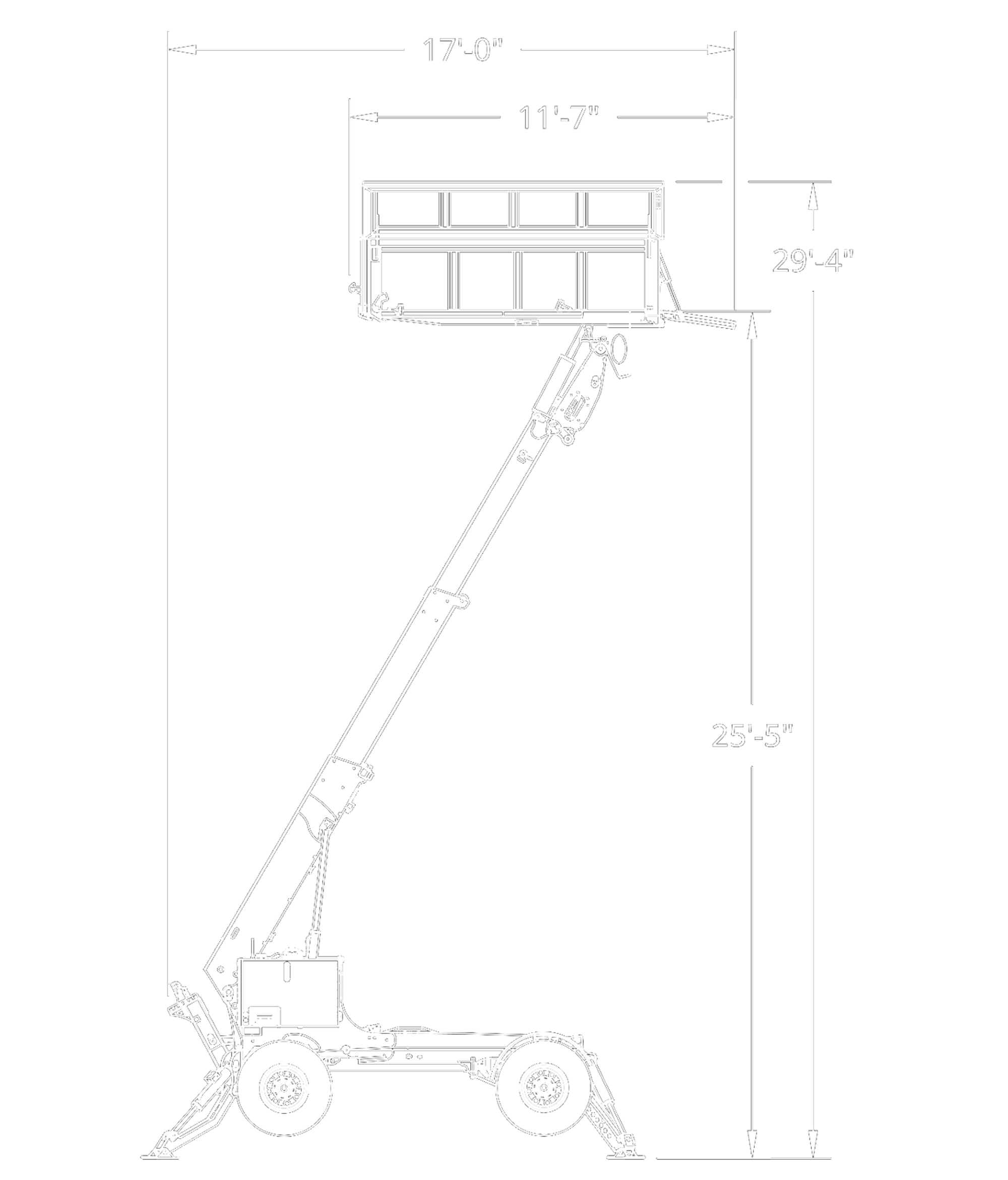 Equipter 7000 | Towable Boom Handler | Equipter