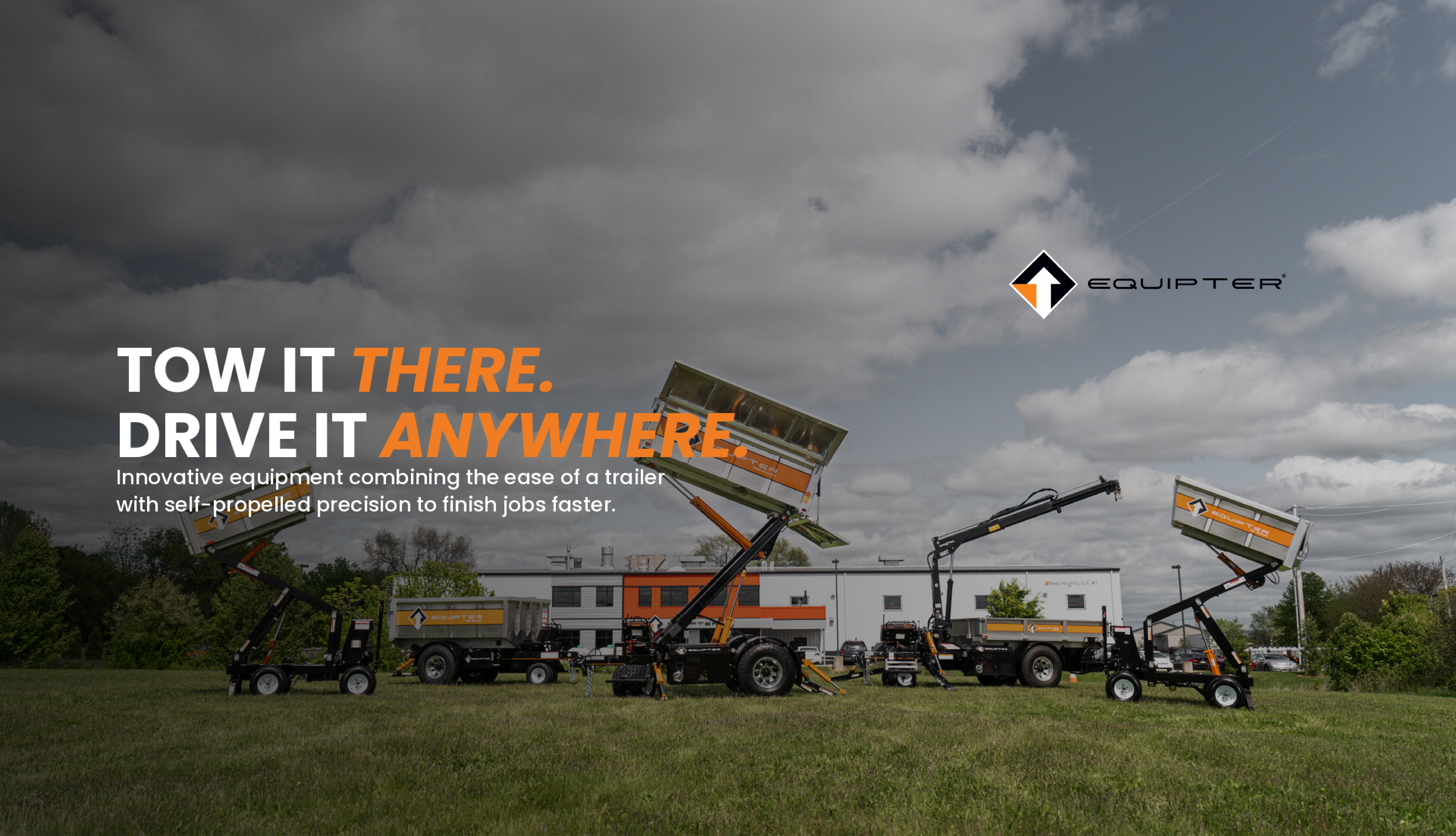 Towable Bucket Man Lift - Equipter | Equipter