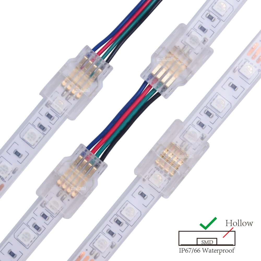 10mm PCB / 12.5mm Tube 4 Pins for IP67 SMD RGB