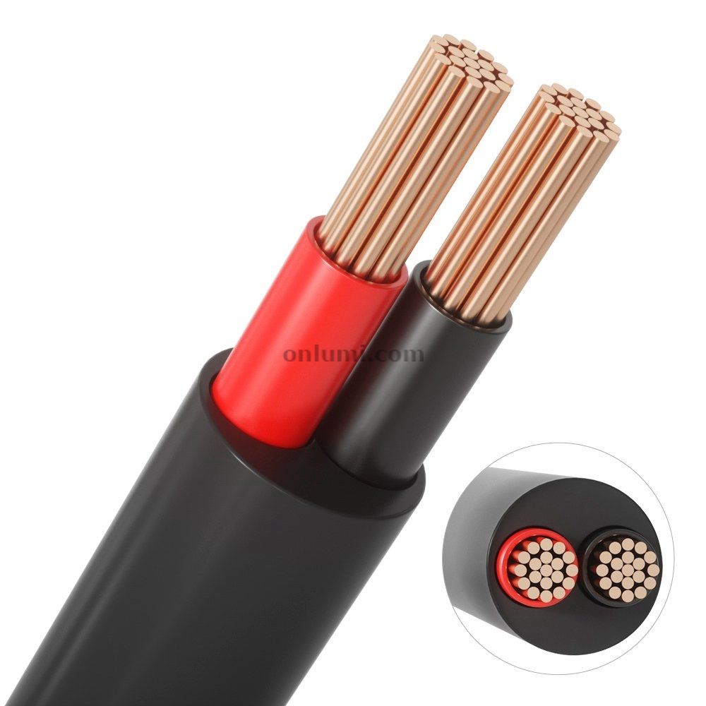 2 Core UL2464 Sheathed Cable in Black-Red 2