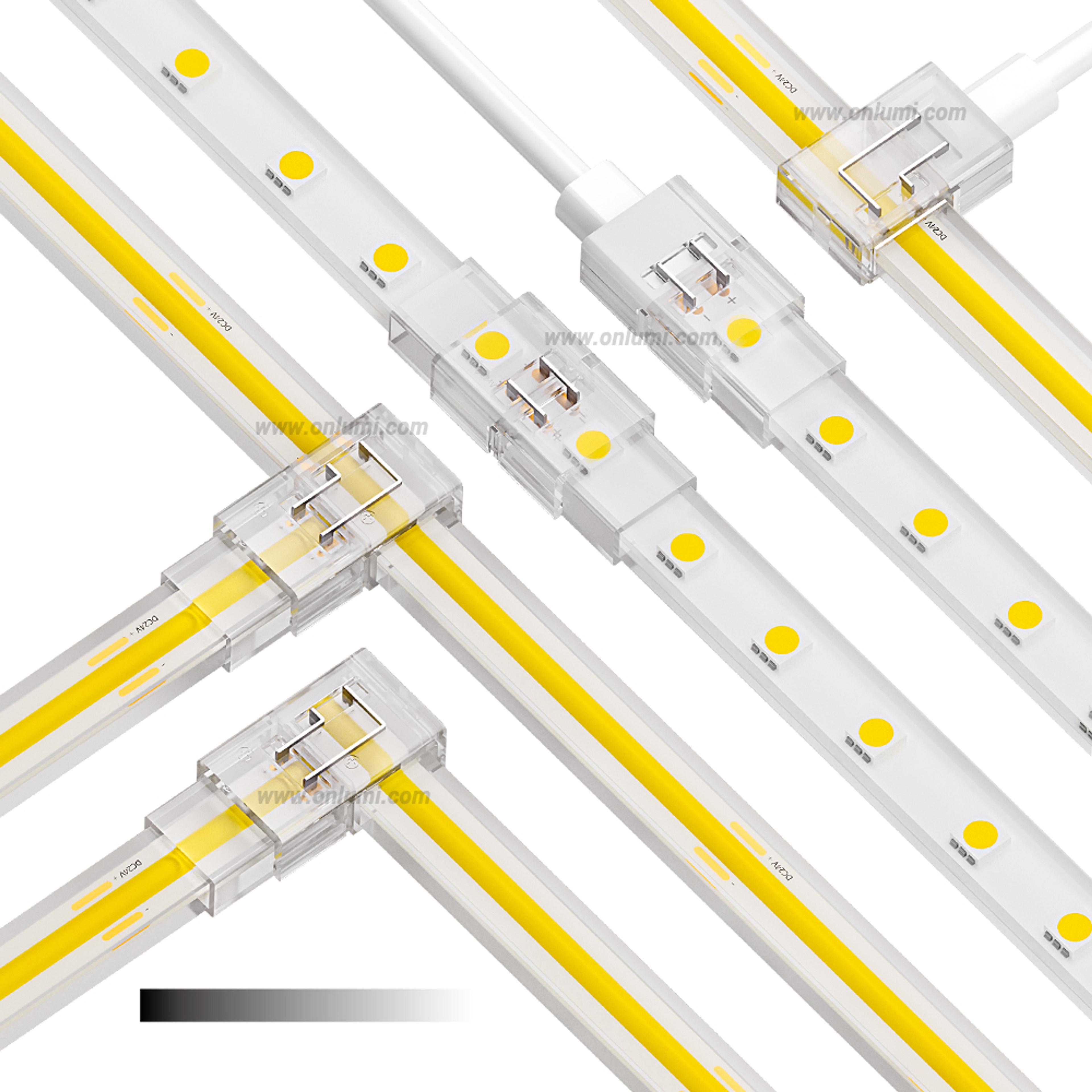 8mm PCB / 10mm Tube 2 Pins for IP67/IP68 SMD/COB Mono