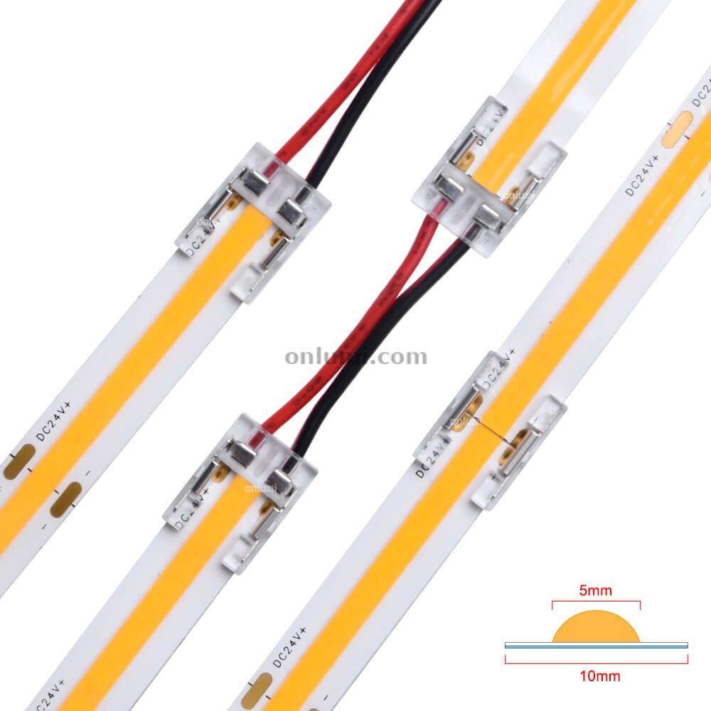 10mm 2 Pins for IP20 SMD/COB Mono