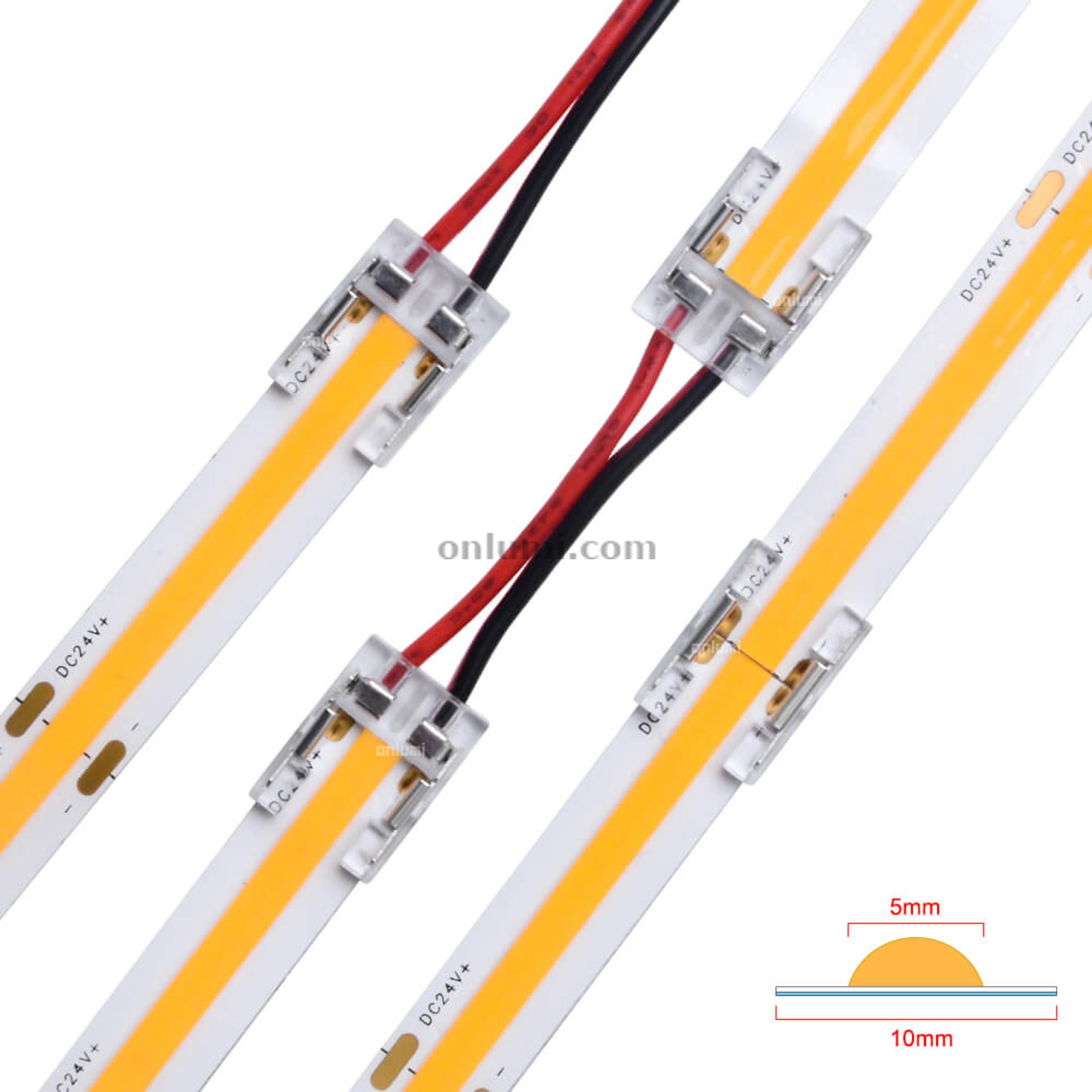 10mm 2 Pins for IP20 SMD/COB Mono