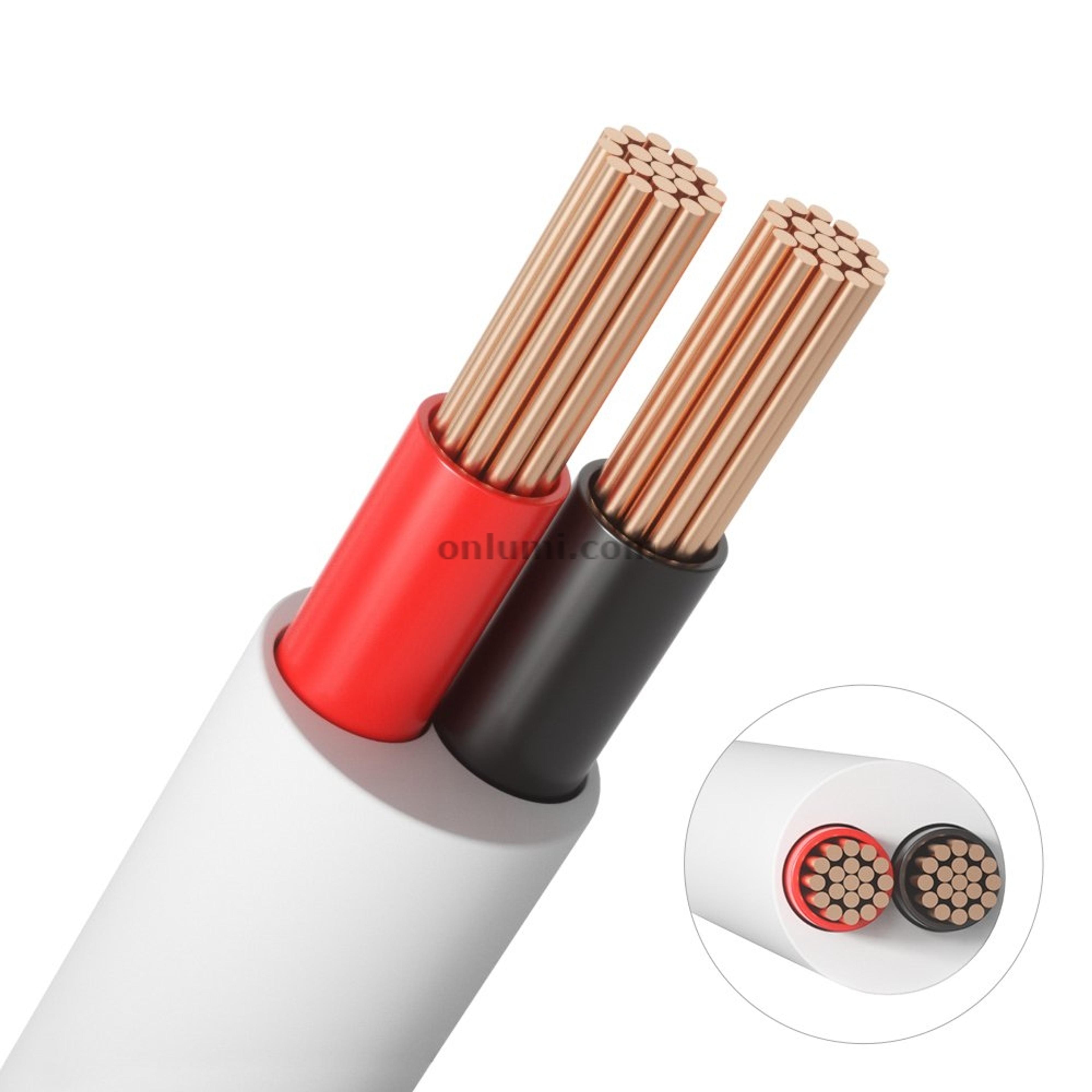 2 Pins PVC Black-Red 2464 Multiple Package