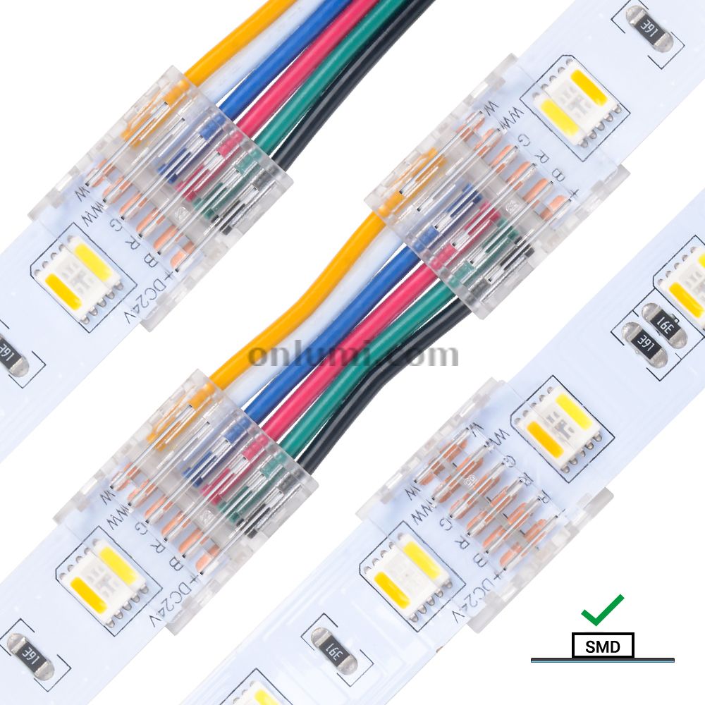 12mm 6 Pins for IP20 SMD RGBCCT