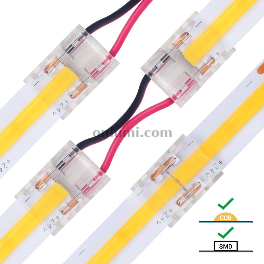 10mm 2 Pins for IP20 SMD/COB Mono
