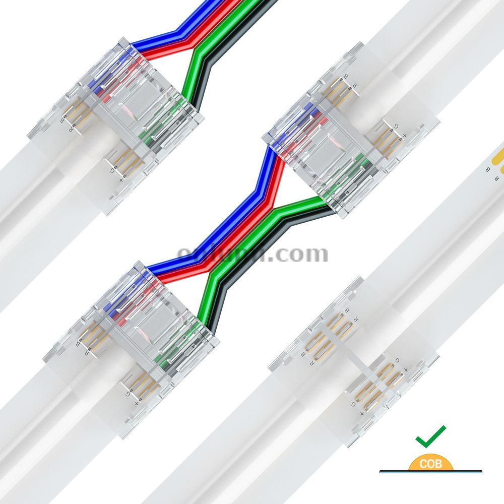 12mm 4 Pins for IP20 COB RGB