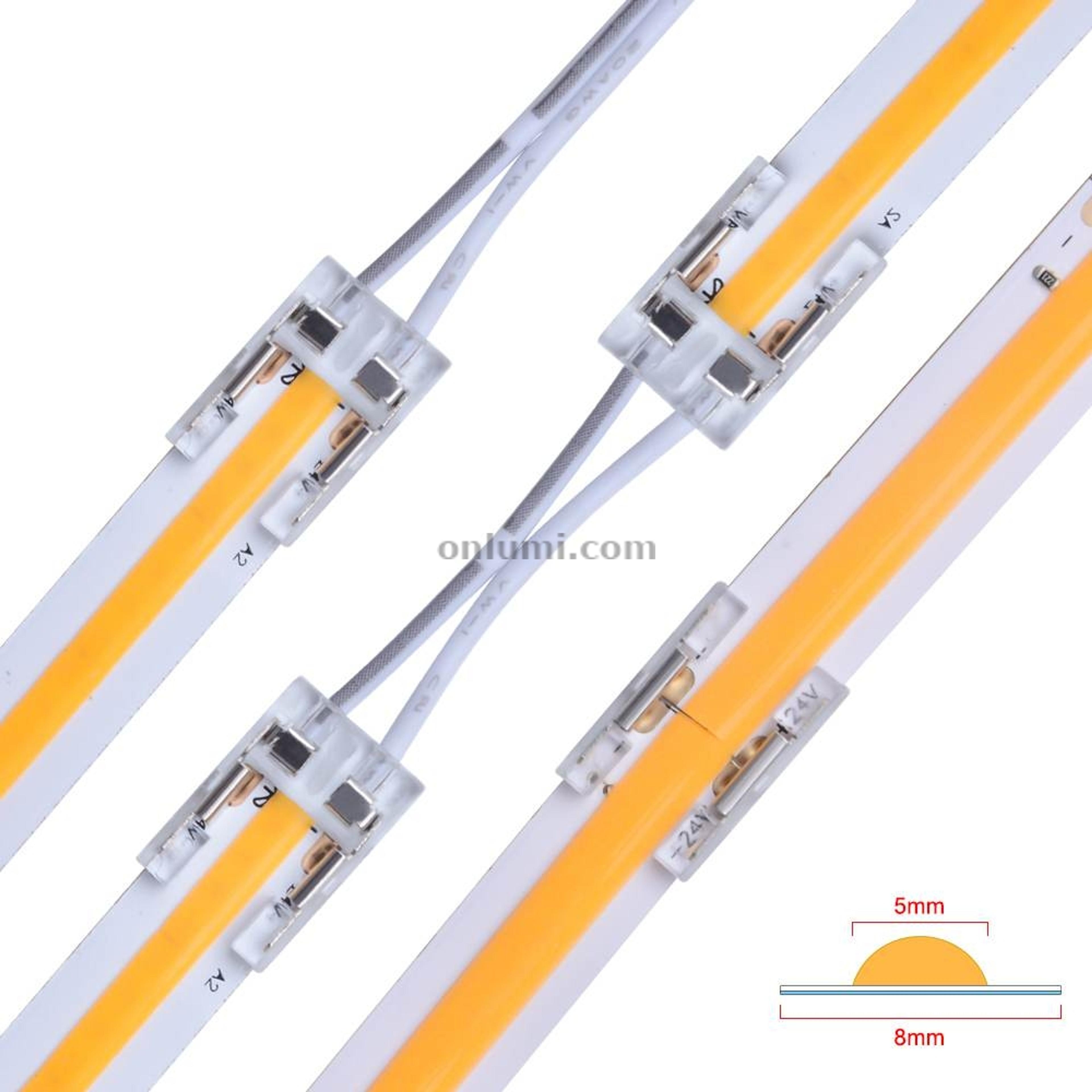 12mm 2 Pins for IP20 SMD/COB Mono