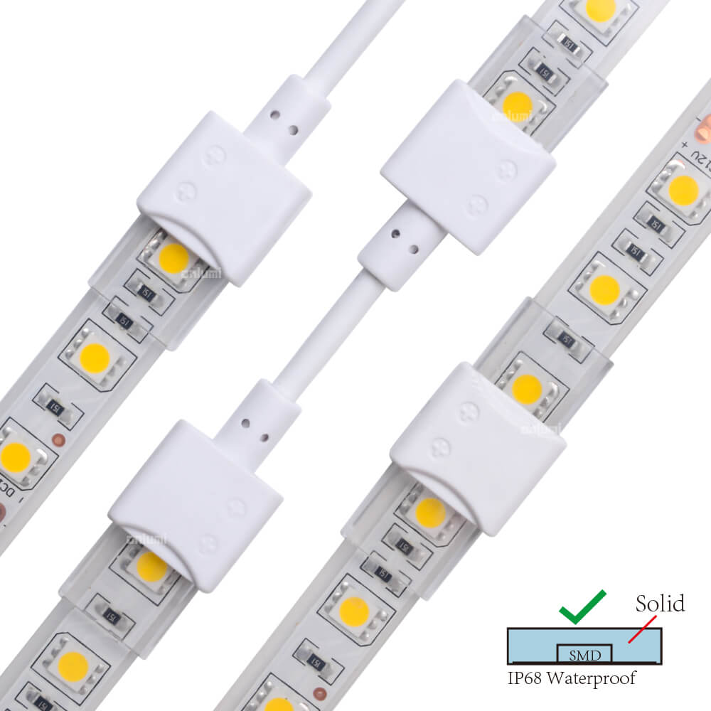 10mm PCB / 12mm Tube 2 Pins for IP67/IP68 SMD Mono