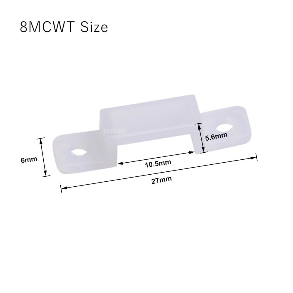 IP67 IP68 LED Strip Mounting Clips 4