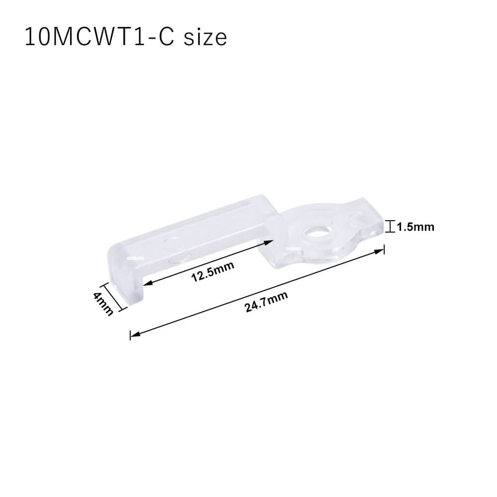 IP67 IP68 LED Strip Mounting Clips 3