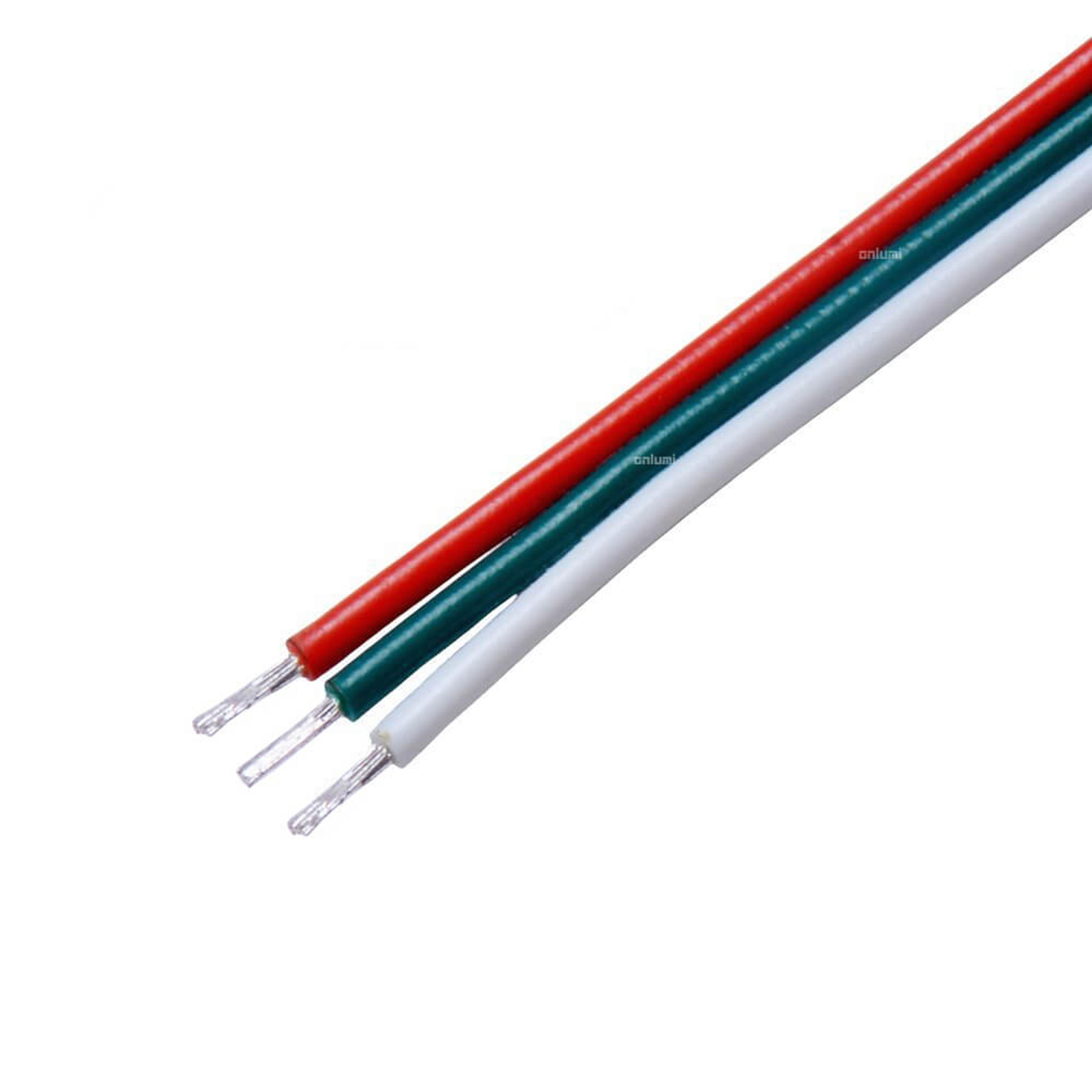 3 Pins PVC Red-Green-White 1007 Multiple Package