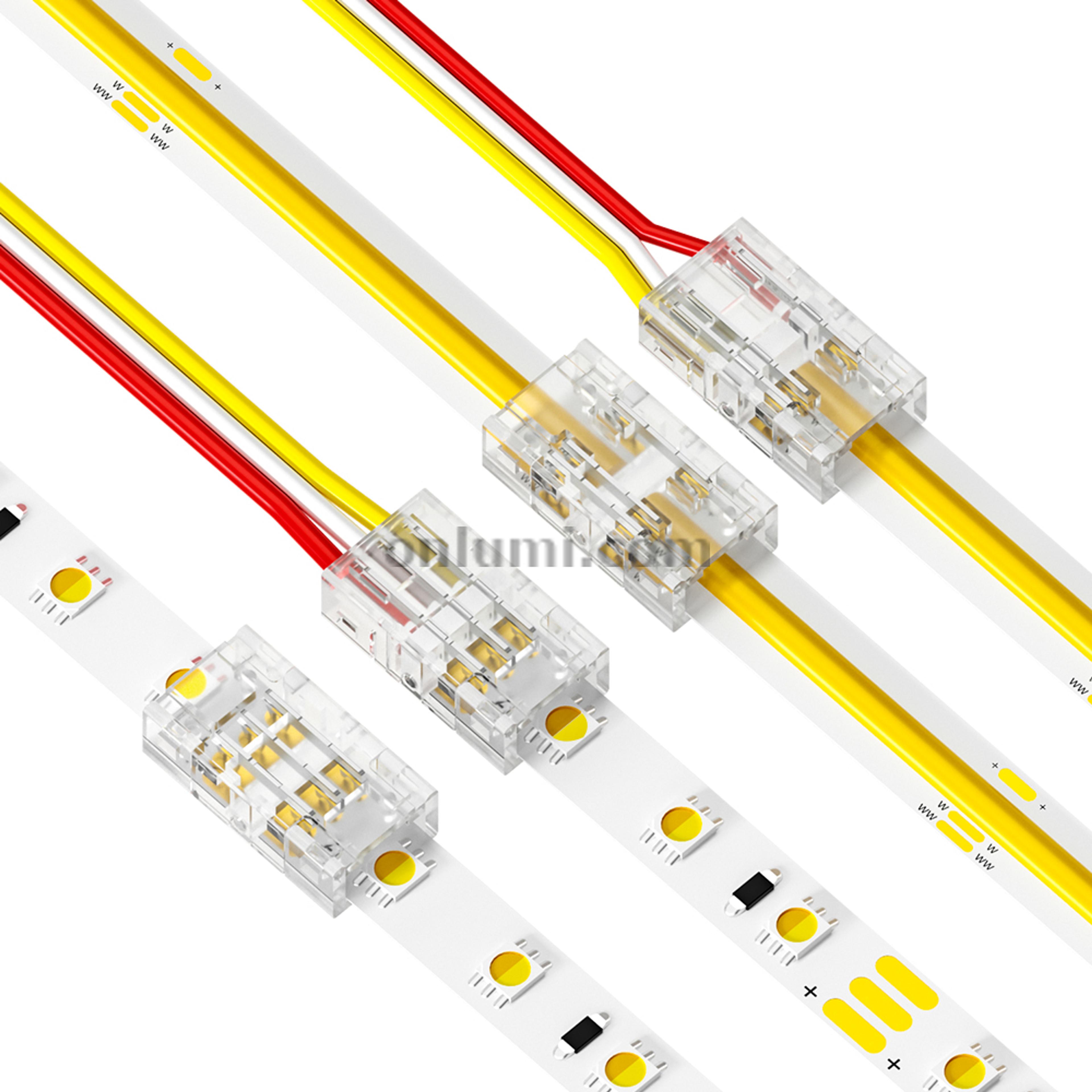 8mm 3 Pins for IP20/IP54/IP65 COB CCT