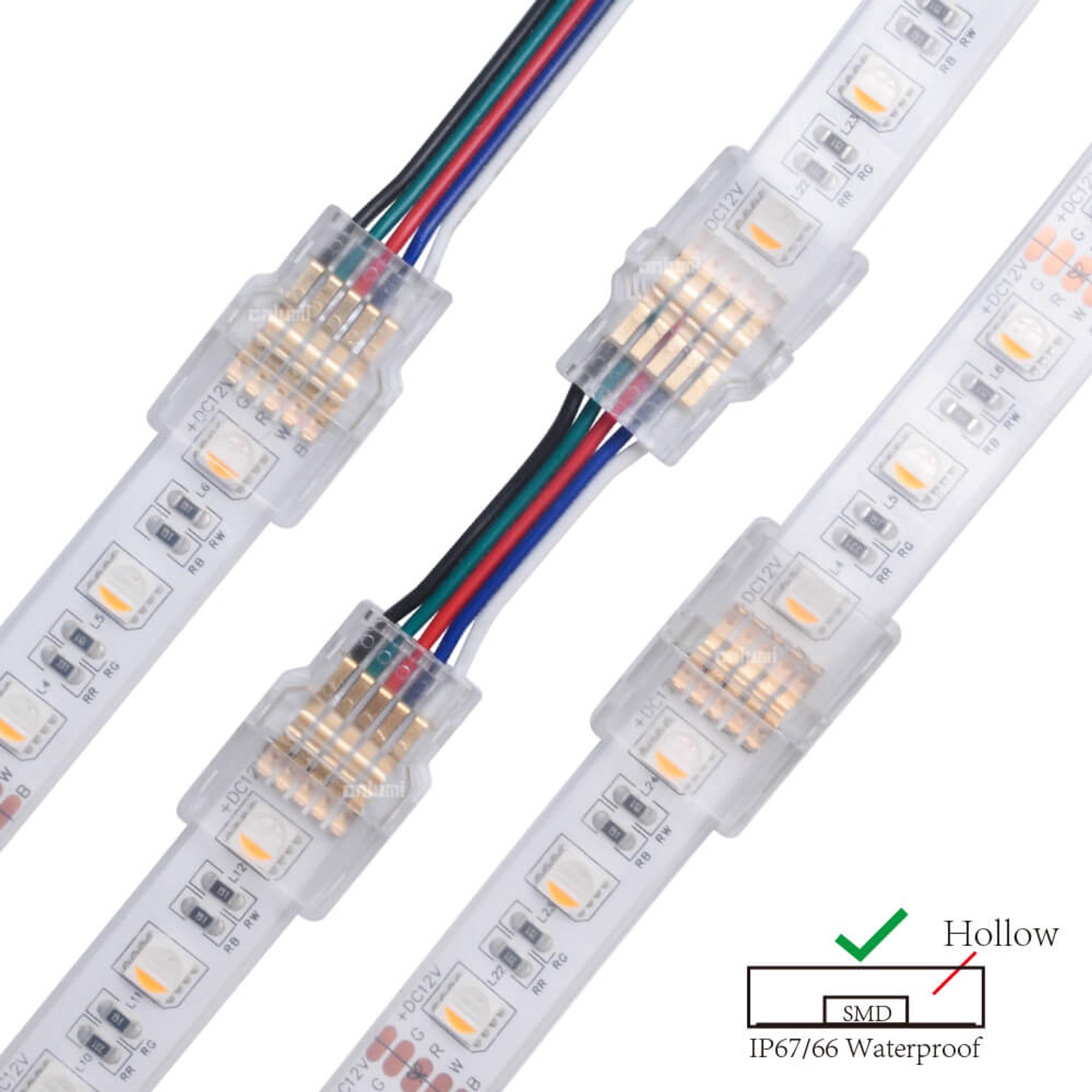 12mm PCB / 14mm Tube 5 Pins for IP67 SMD RGBW
