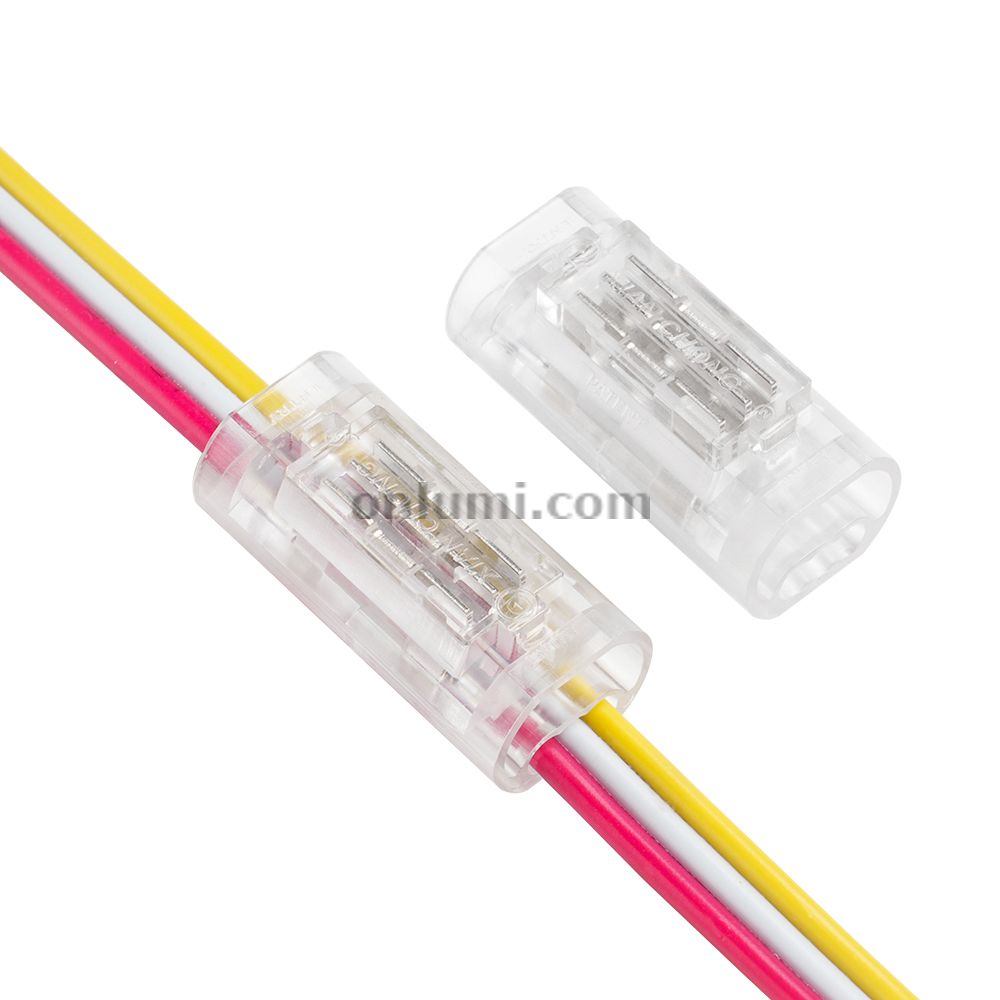WJX 3 Pins I Shape Inline Wire Connector