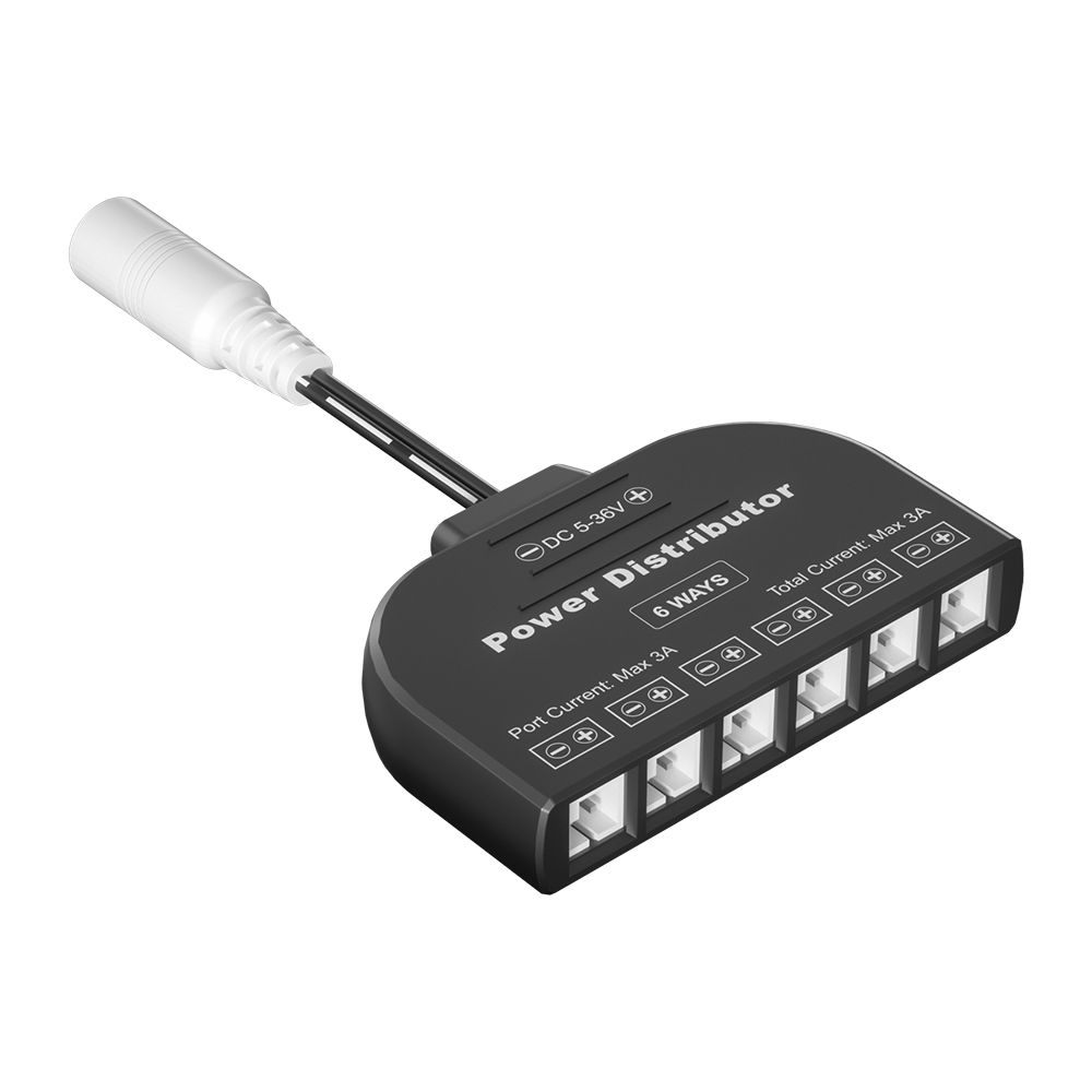 DST 2 Pins 6-Output Power Distributor for ON2.54 (L814) Plug 2