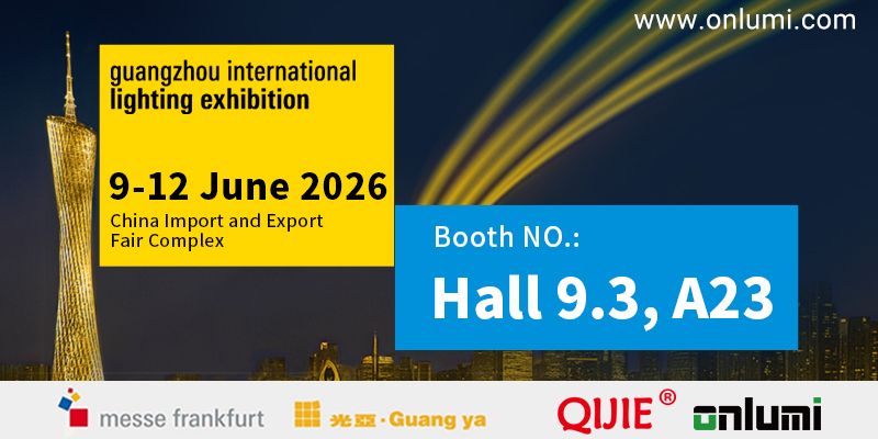onlumi attend 2026 Guangzhou International Lighting Exhibition