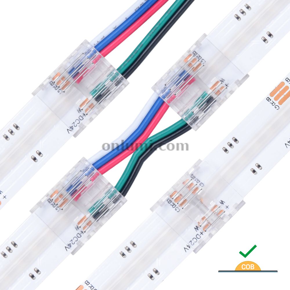 12mm 5 Pins for IP20 COB RGBW