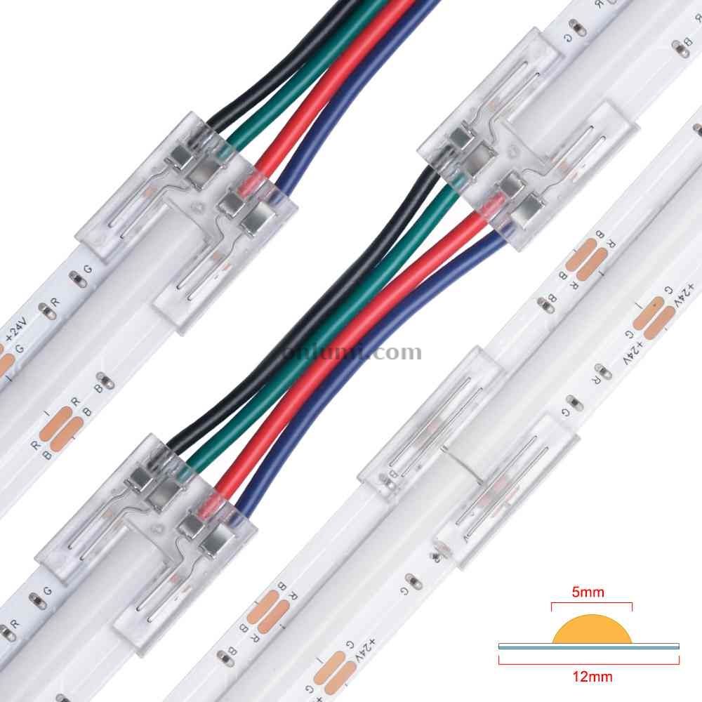 12mm 4 Pins for IP20 COB RGB