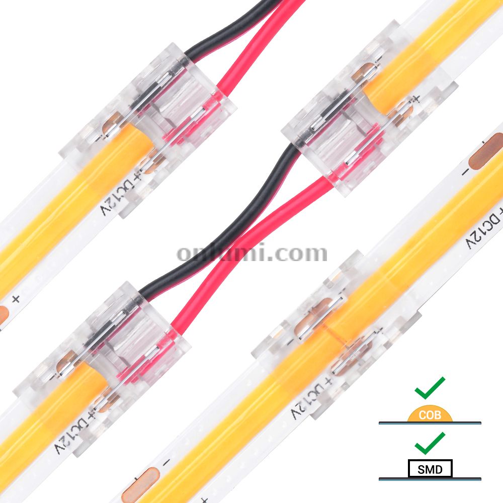 8mm 2 Pins for IP20 SMD/COB Mono