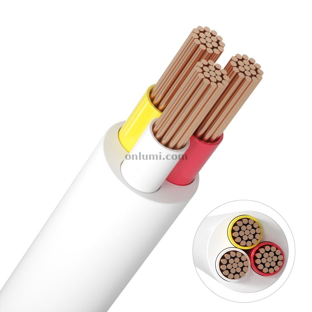 3 Pins PVC Red-White-Yellow 2464 Multiple Package