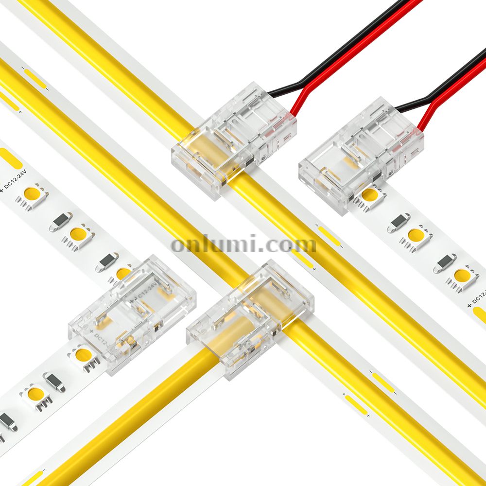 10mm 2 Pins LED Strip Connector for SMD/COB Mono-Hippo-M Max 2