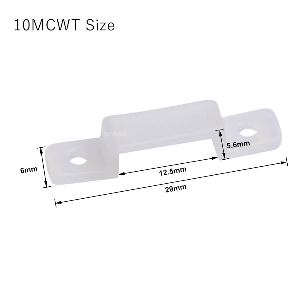 IP67 IP68 LED Strip Mounting Clips 5
