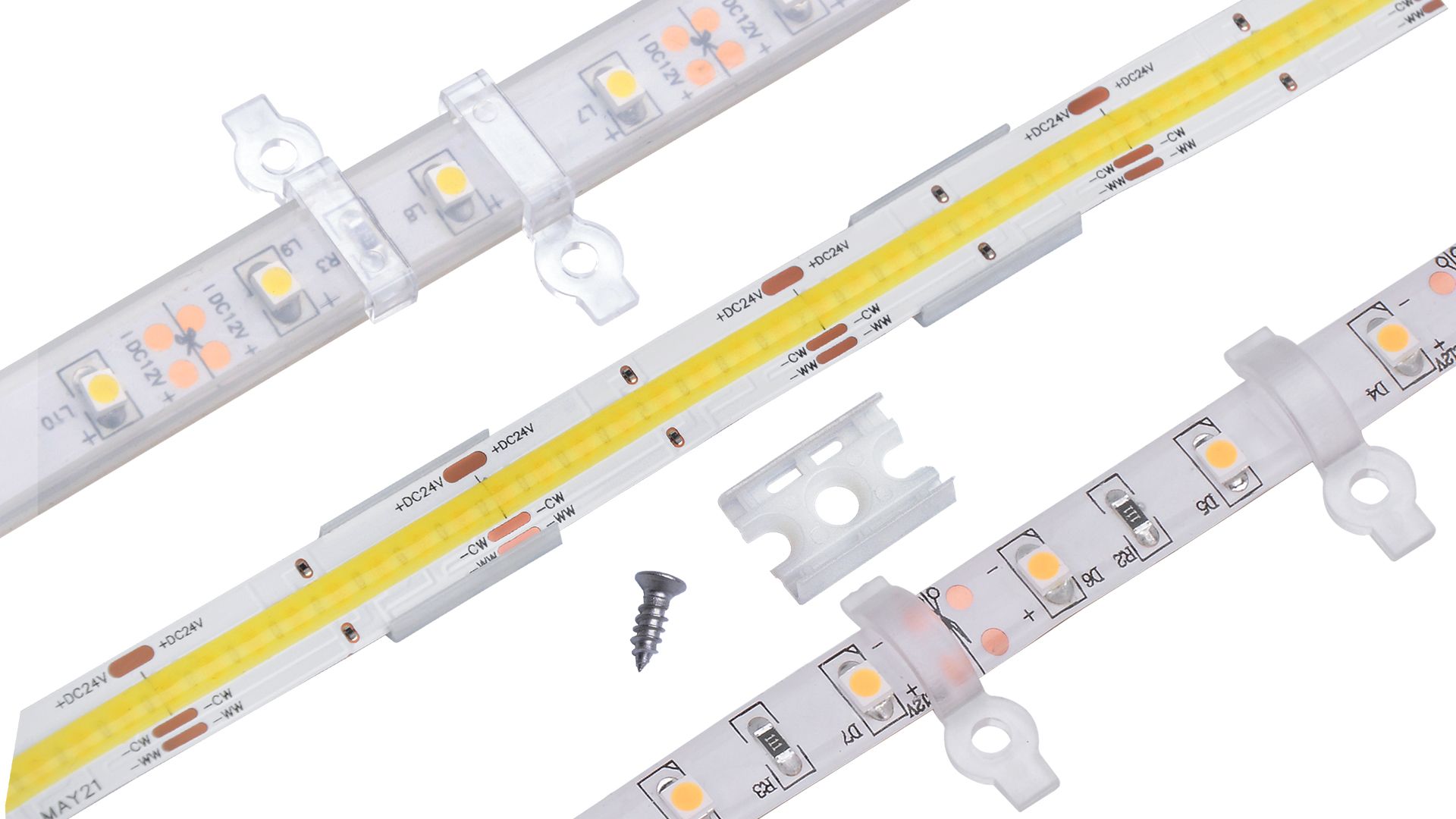 LED Strip Clips