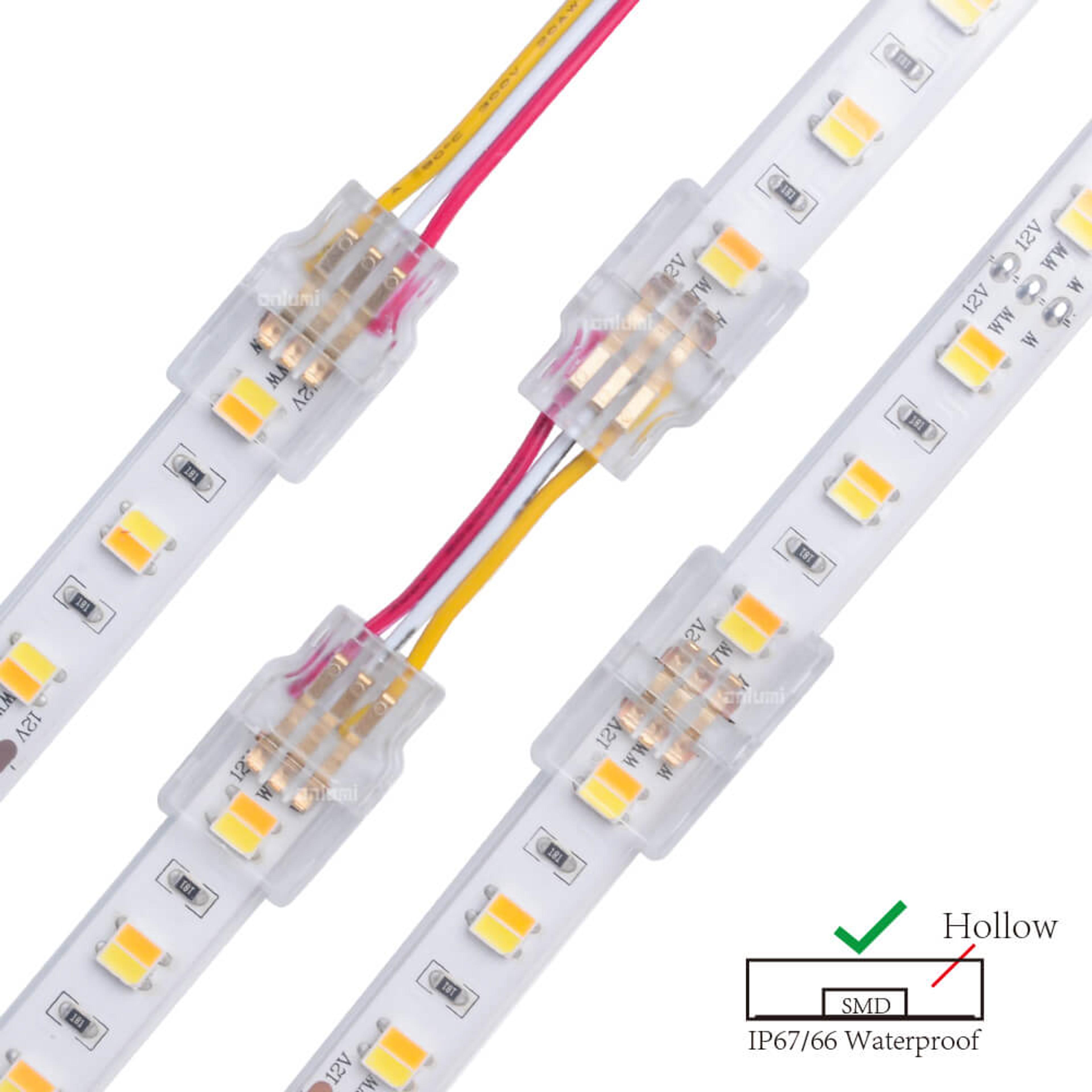 10mm PCB / 12.5mm Tube 3 Pins for IP67 SMD CCT