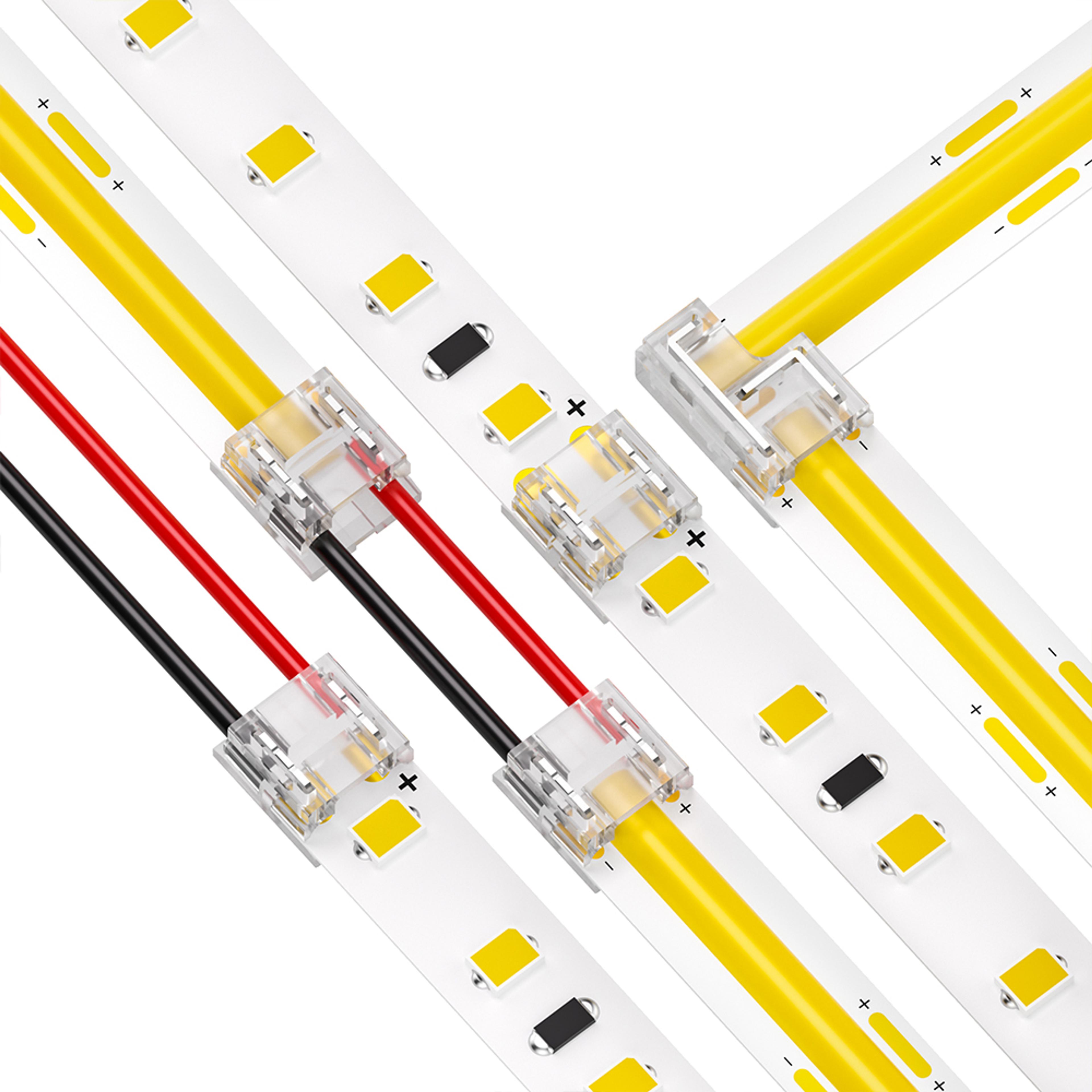 8mm/10mm 2 Pins for IP20 SMD/COB Mono