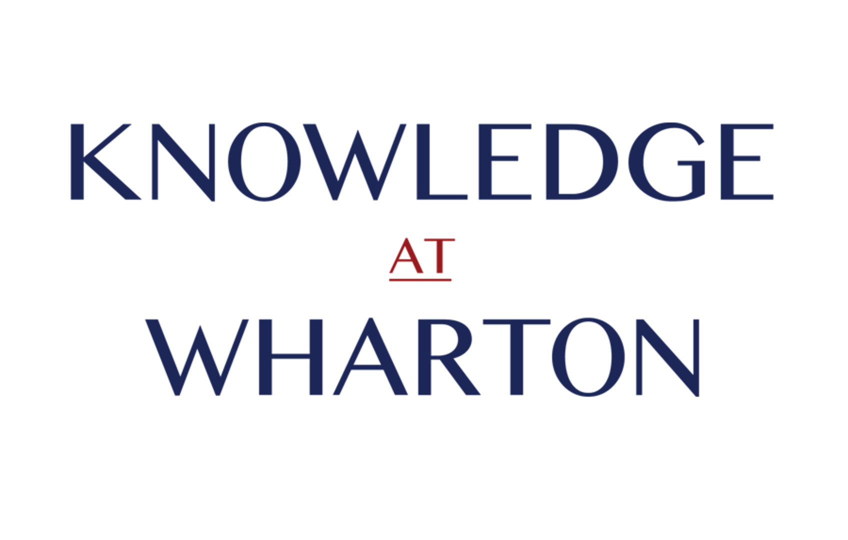 Knowledge at Wharton video